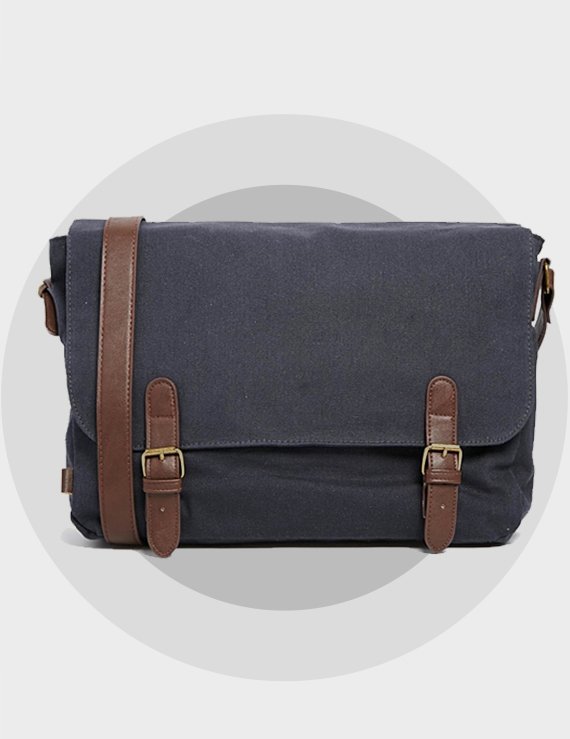 Navy With Contrast Straps