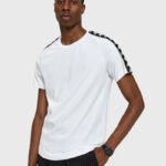 T-shirt White Slippery