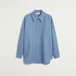 Oversized Wool Blend Shirt